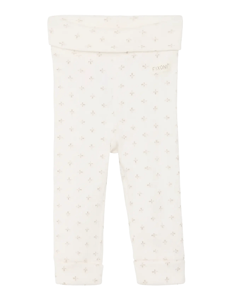 Fixoni - Leggings Rib - leggings - gardenia - 1