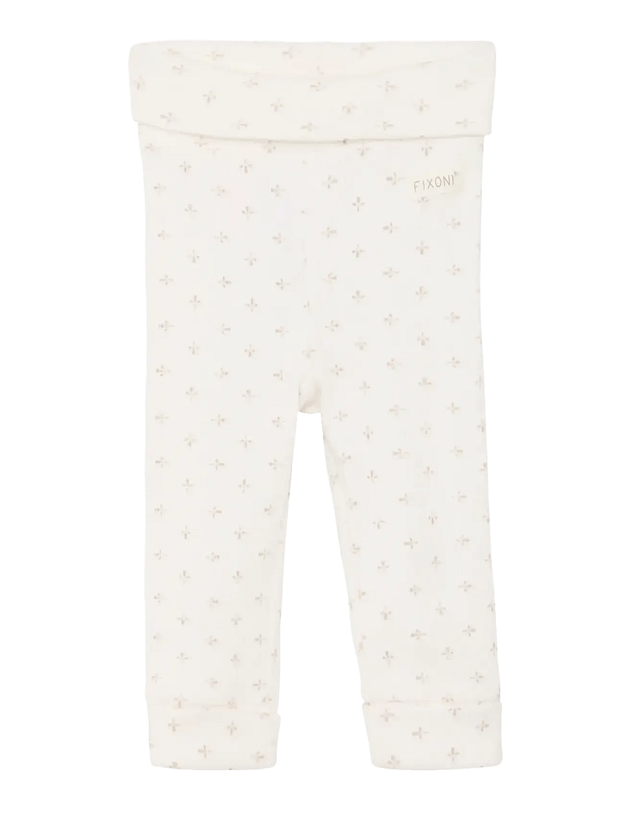 Fixoni - Leggings Rib - leggings - gardenia - 1