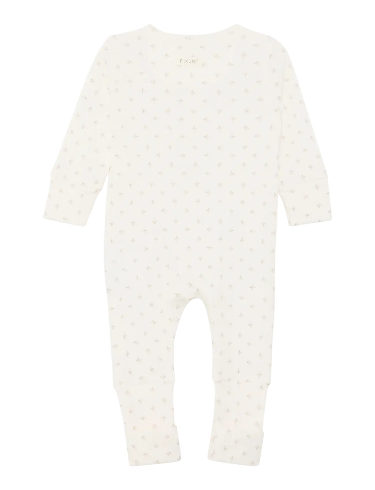 Fixoni - Romper LS Rib - sommerschnäppchen - gardenia - 1