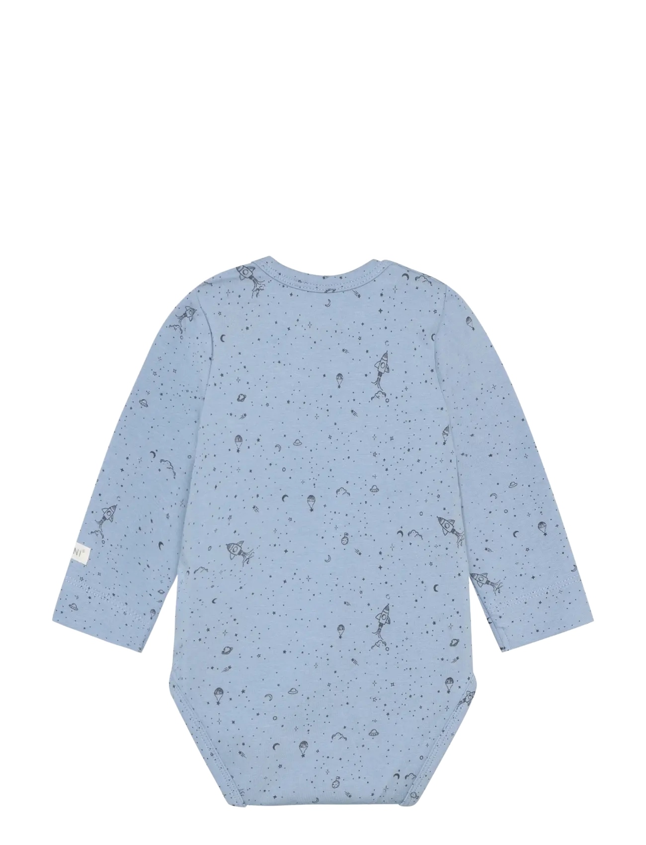 Fixoni - Body LS - langærmede bodyer - dusty blue - 1
