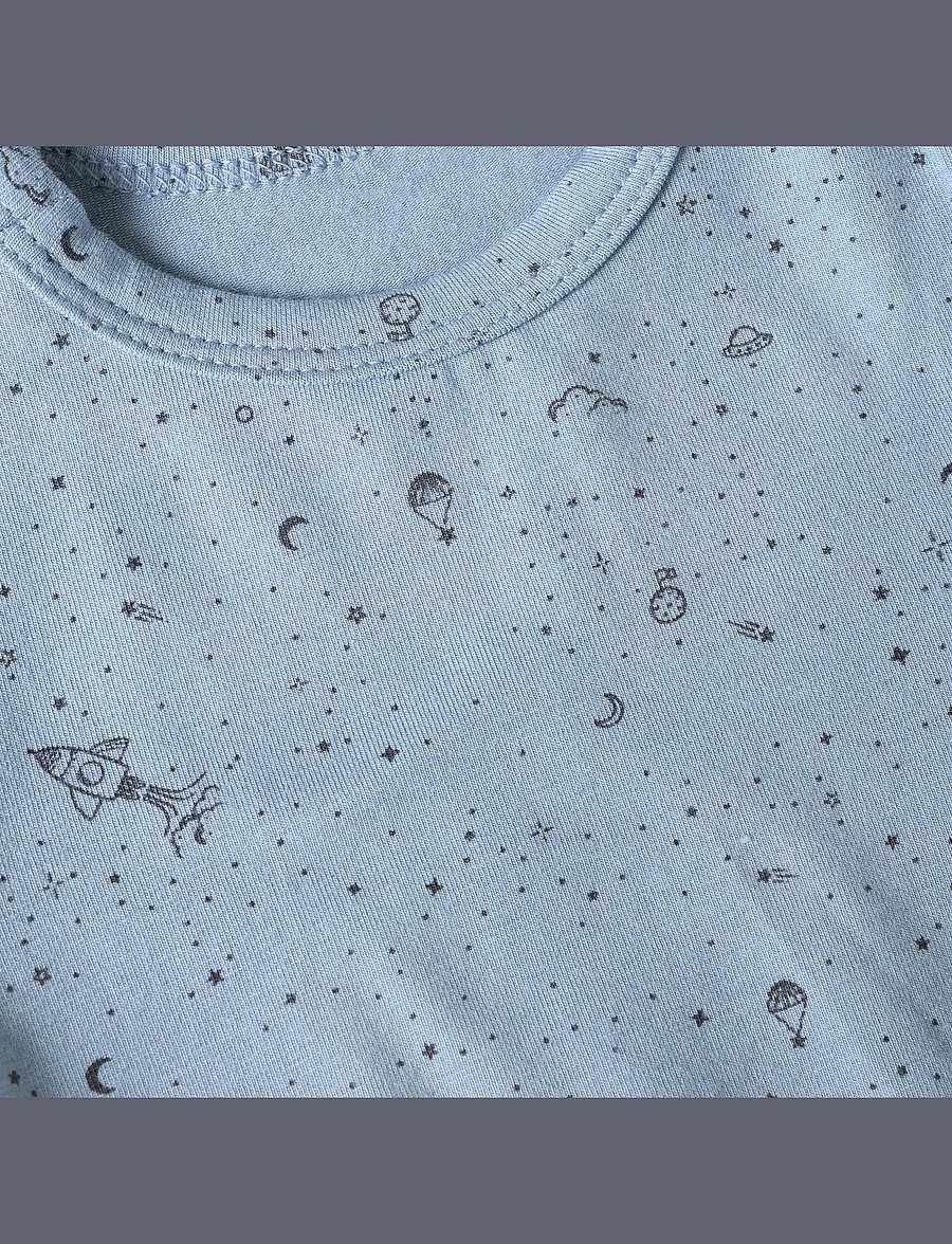 Fixoni - Body LS - langærmede bodyer - dusty blue - 2