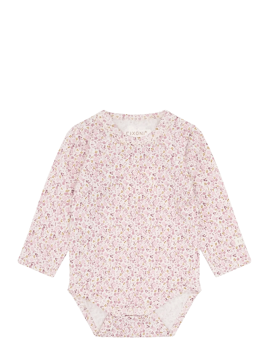 Fixoni - Body LS - pikkade varrukatega bodid - pale lilac - 1