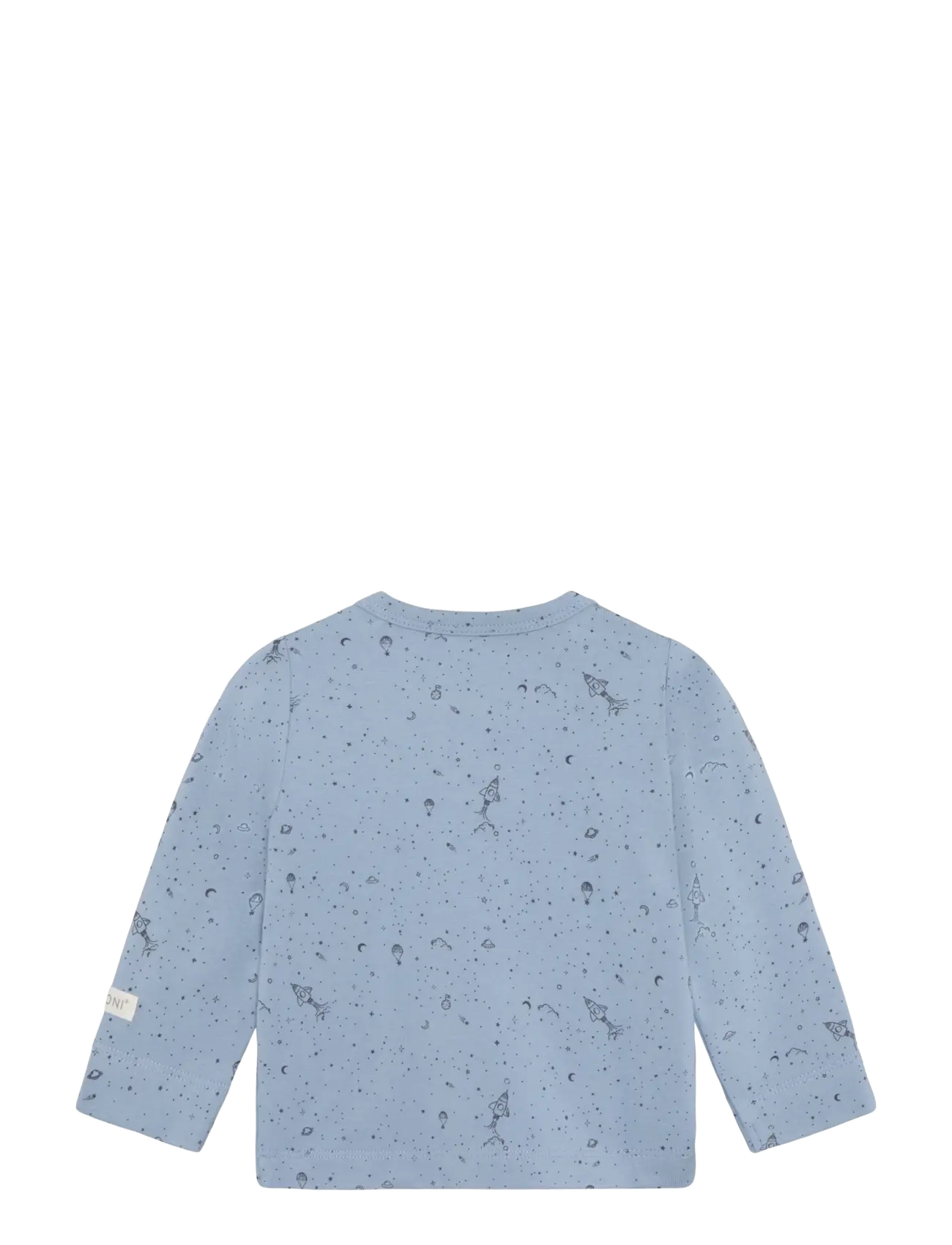 Fixoni - T-shirt LS - langærmede t-shirts - dusty blue - 1