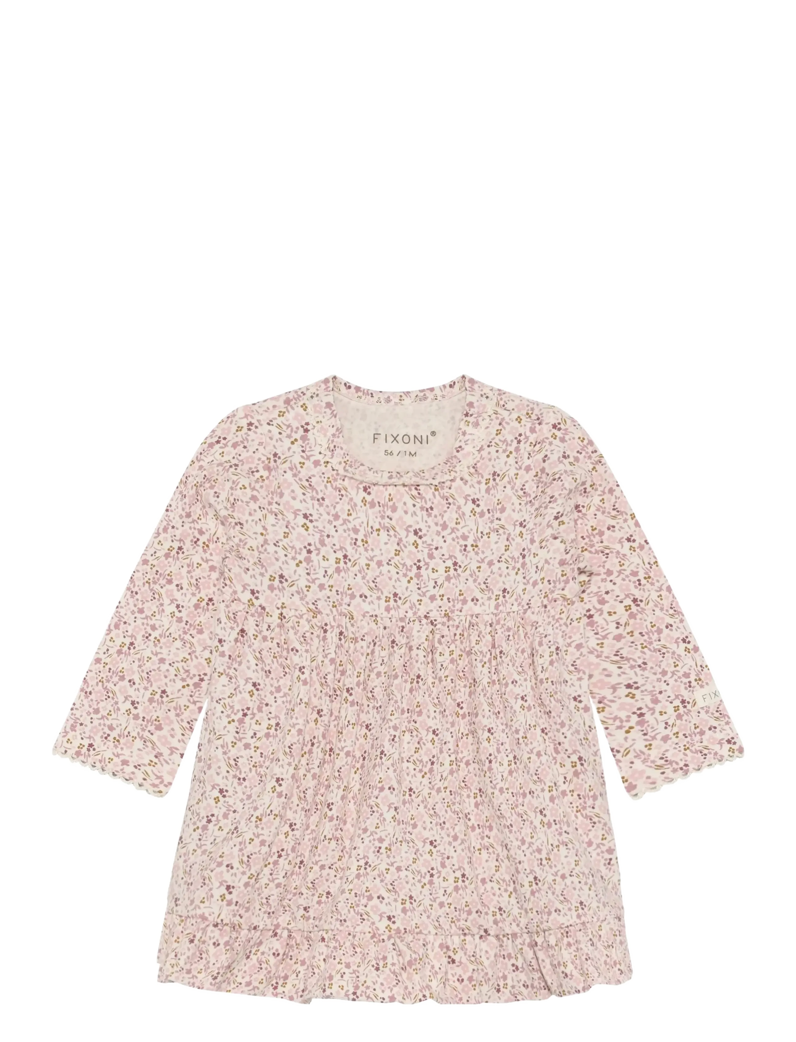 Fixoni Body Dress Ls, 68, Baby Dresses, Lila - Long-sleeved Kinder