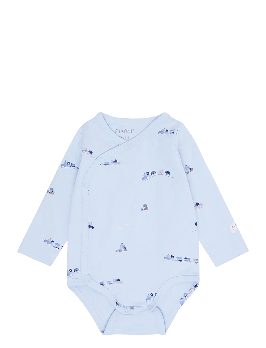 Fixoni - Wrap Body LS - langærmede bodyer - plein air - 0