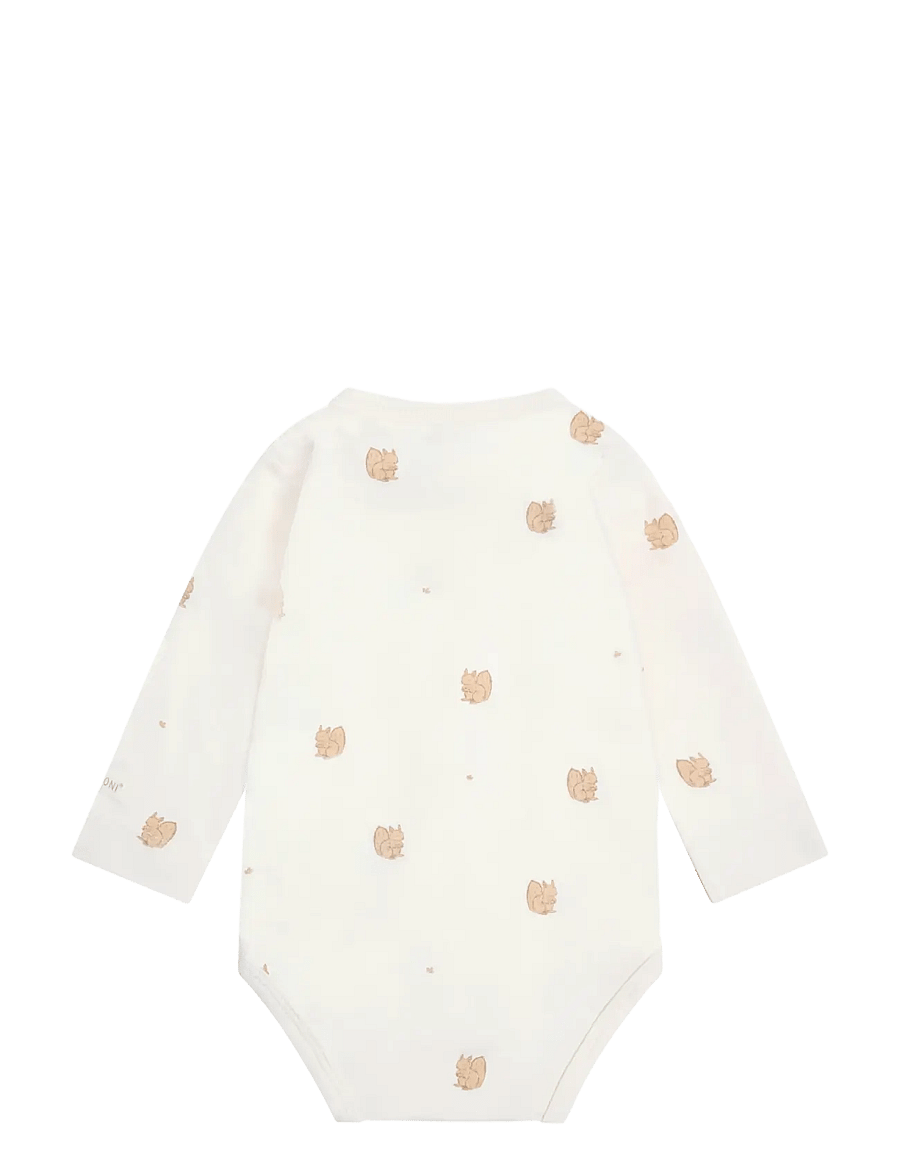 Fixoni - Body LS - long-sleeved bodies - humus - 1