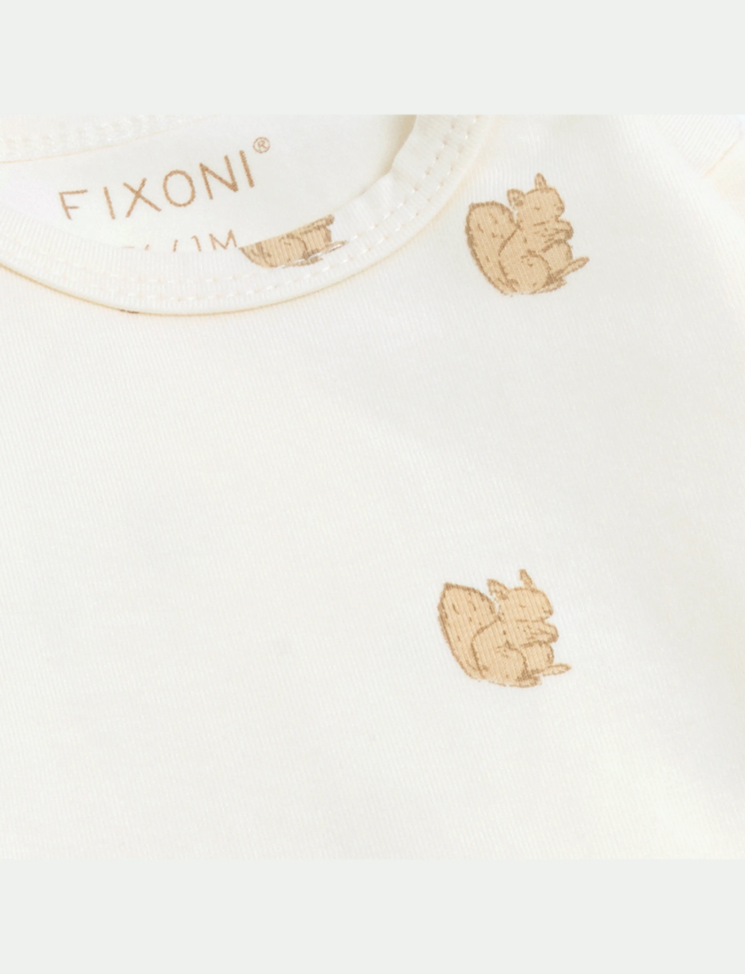 Fixoni - Body LS - long-sleeved bodies - humus - 2