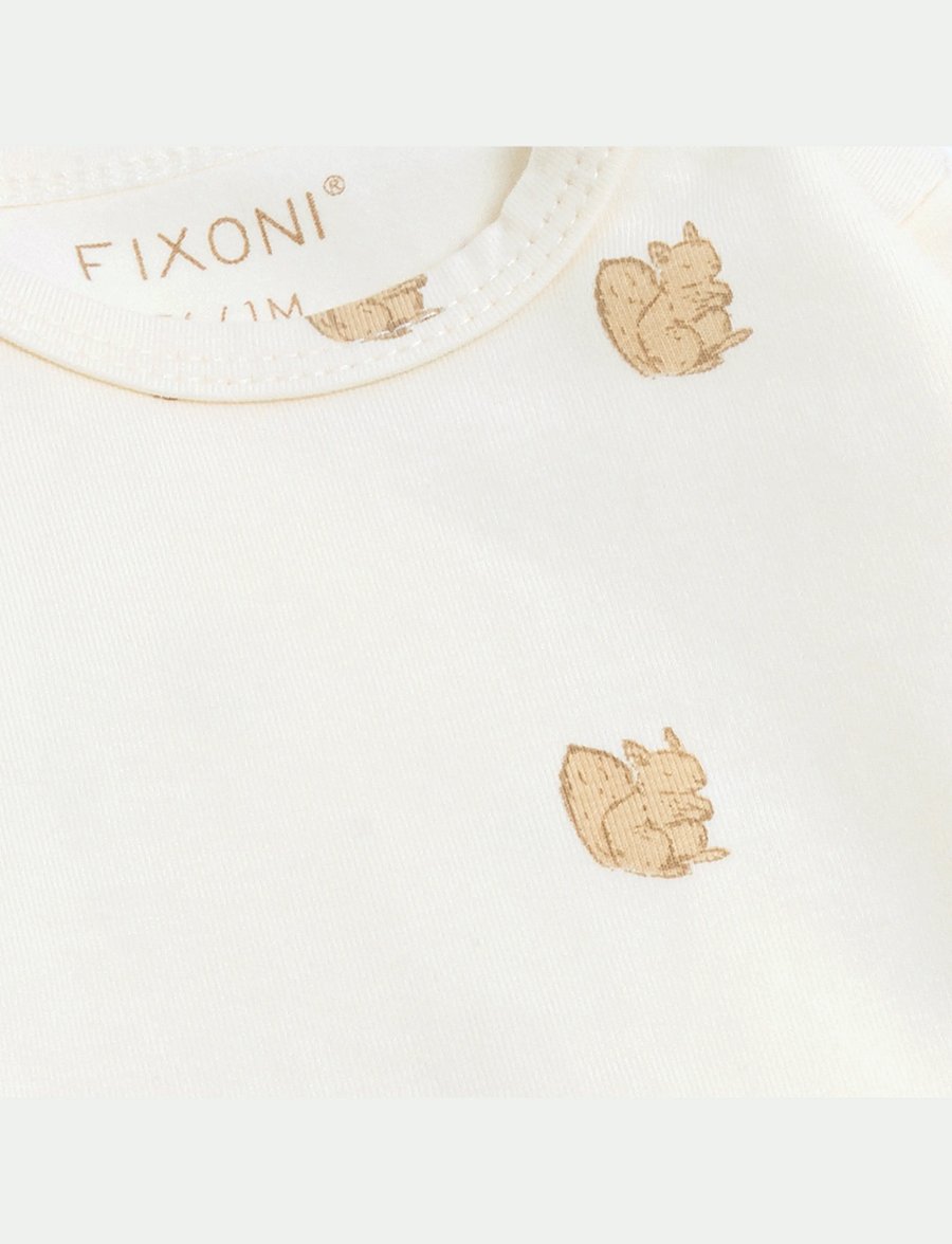 Fixoni - Body LS - long-sleeved bodies - humus - 2