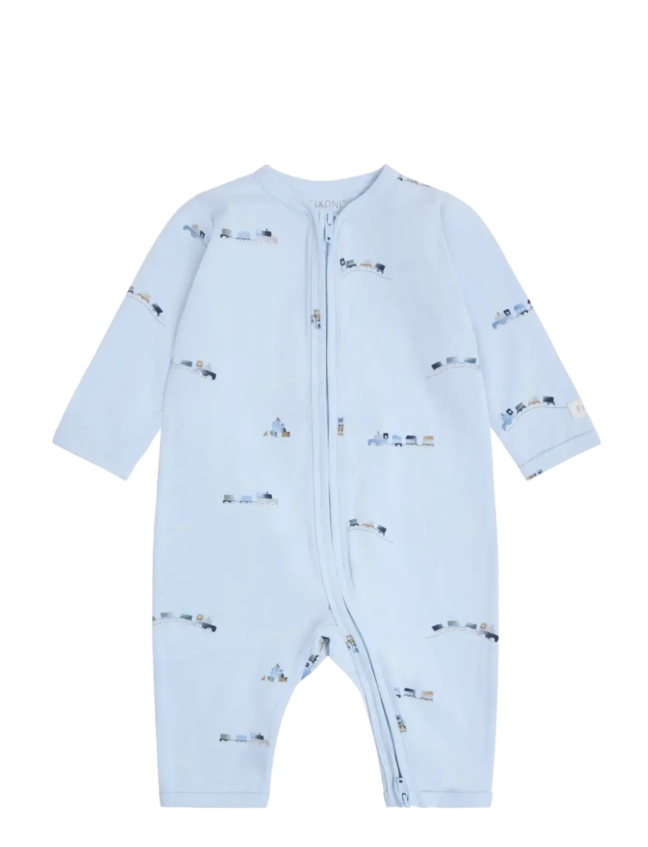 Fixoni Nightsuit, Børn, Baby Nattdragt, Blå, Str: 86