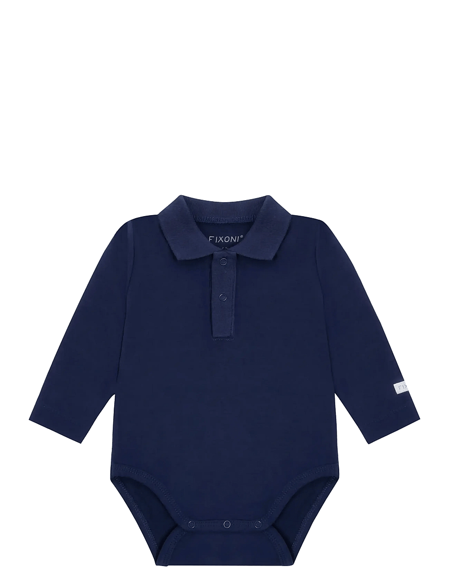 Fixoni - Body LS w. Collar - navy blazer - 0