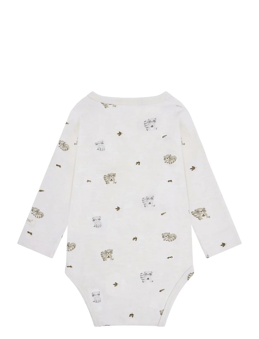 Fixoni - Body LS - långärmade - eggnog - 2