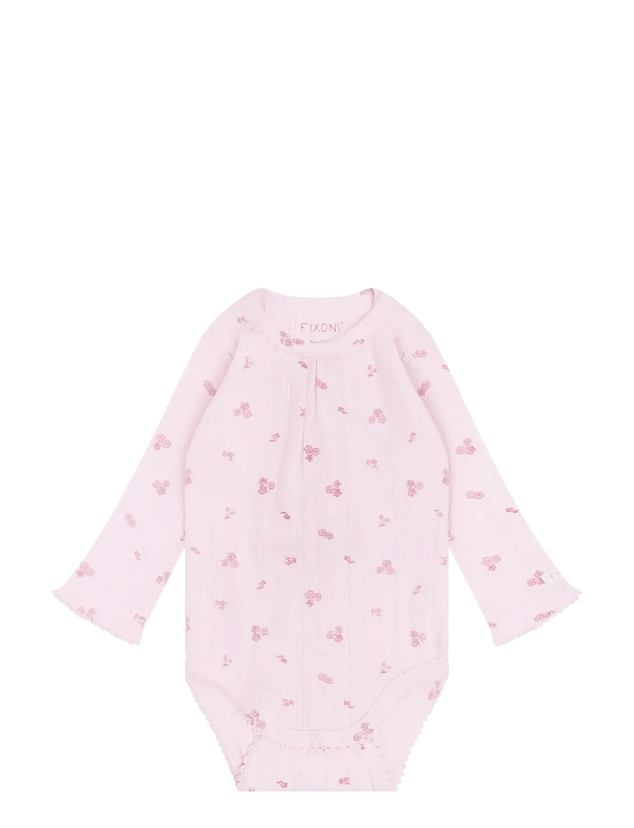 Fixoni - Body LS Pointelle - pale lilac - 0