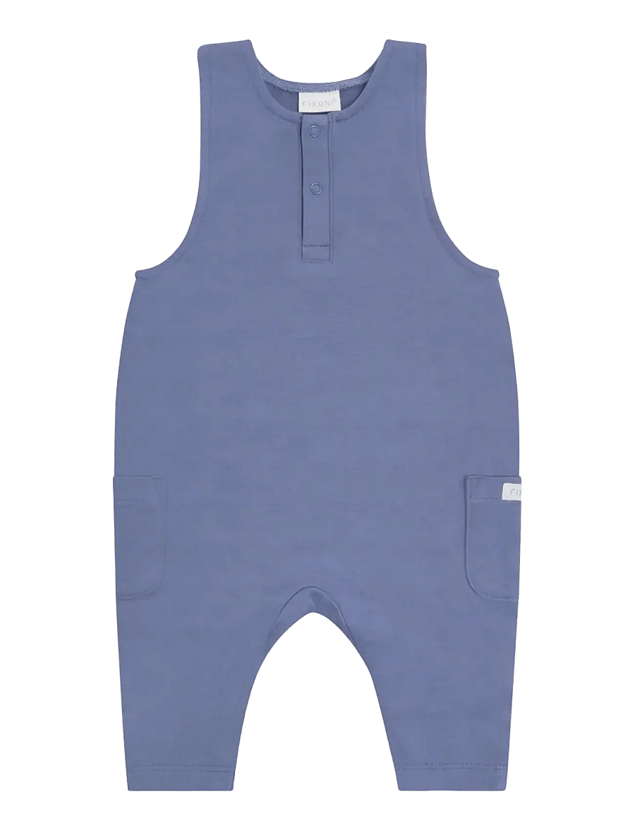 Fixoni - Set w. Body and Romper Sweat - sæt med body - grisaille - 3