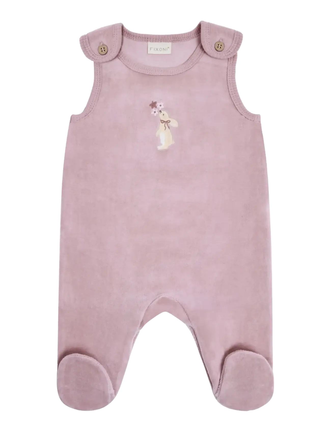 Fixoni - Set w. Body and Velour Romper - keepsake lilac - 3