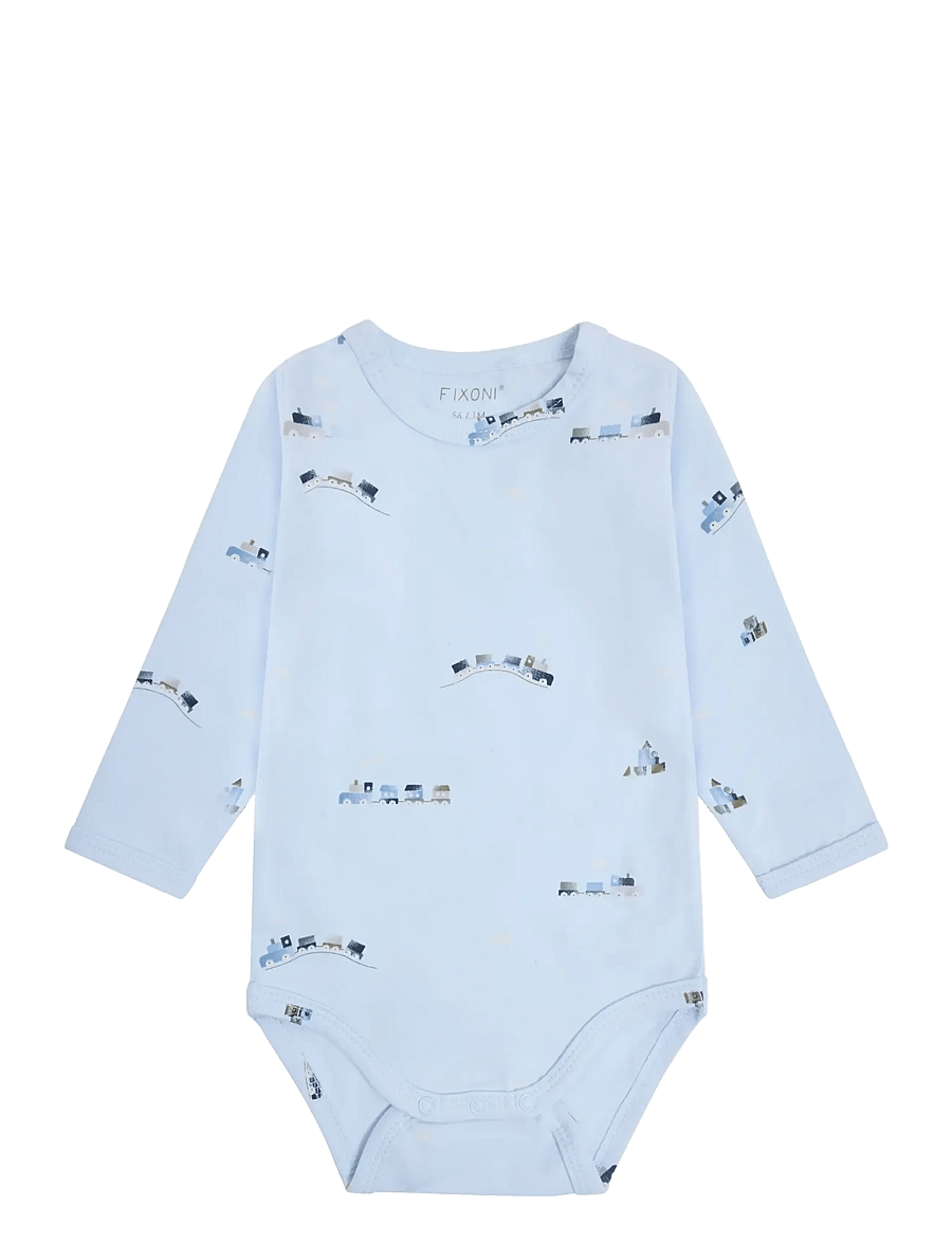 Fixoni - Set w. Body and Velour Romper - sets mit body - navy blazer - 3
