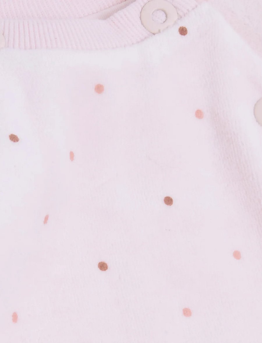 Fixoni - Romper LS Velour - pikkade varrukatega - pale lilac - 2