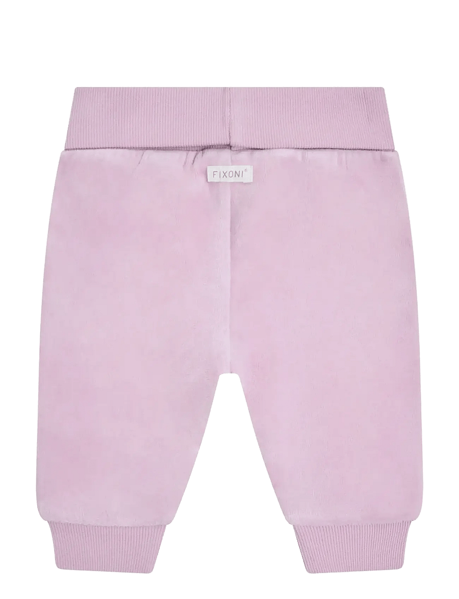 Fixoni - Pants Velour - dressipüksid - keepsake lilac - 1