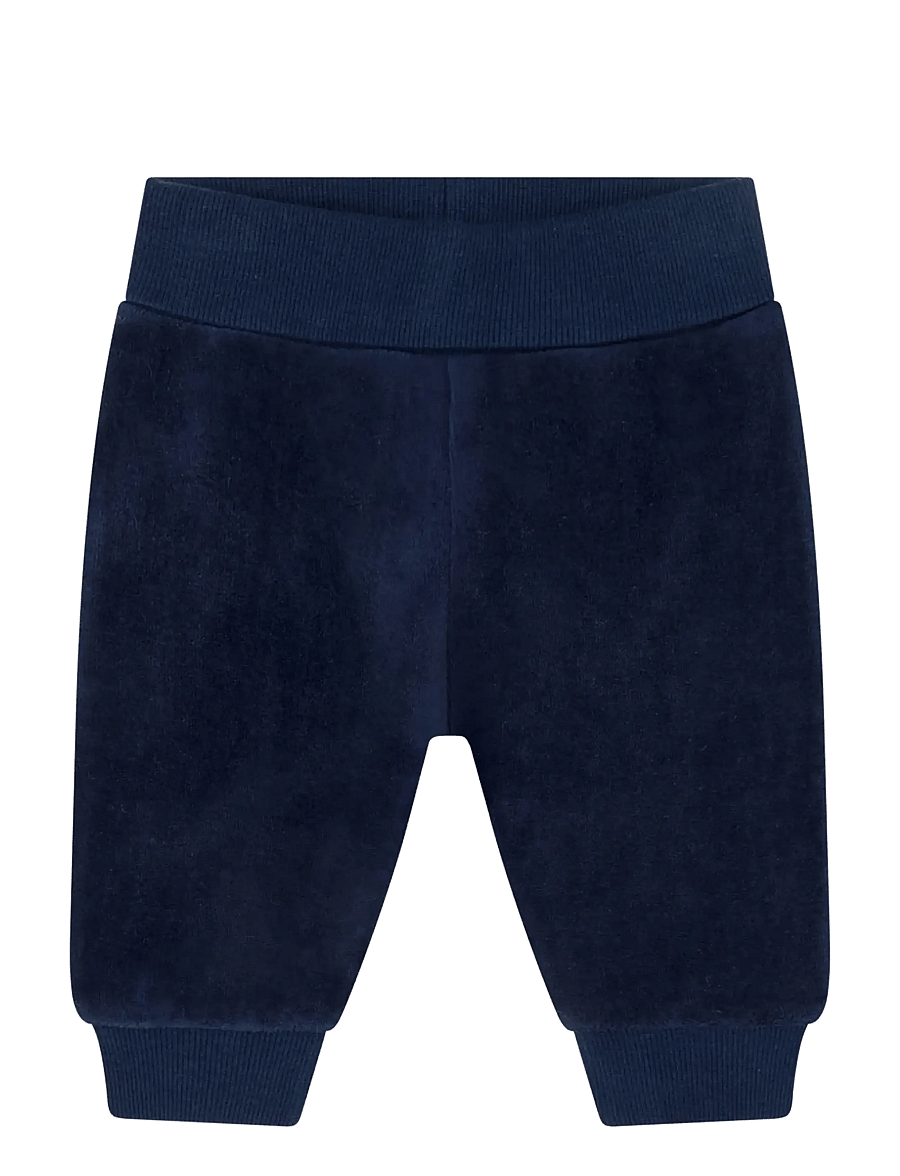 Fixoni - Pants Velour - dressipüksid - navy blazer - 0