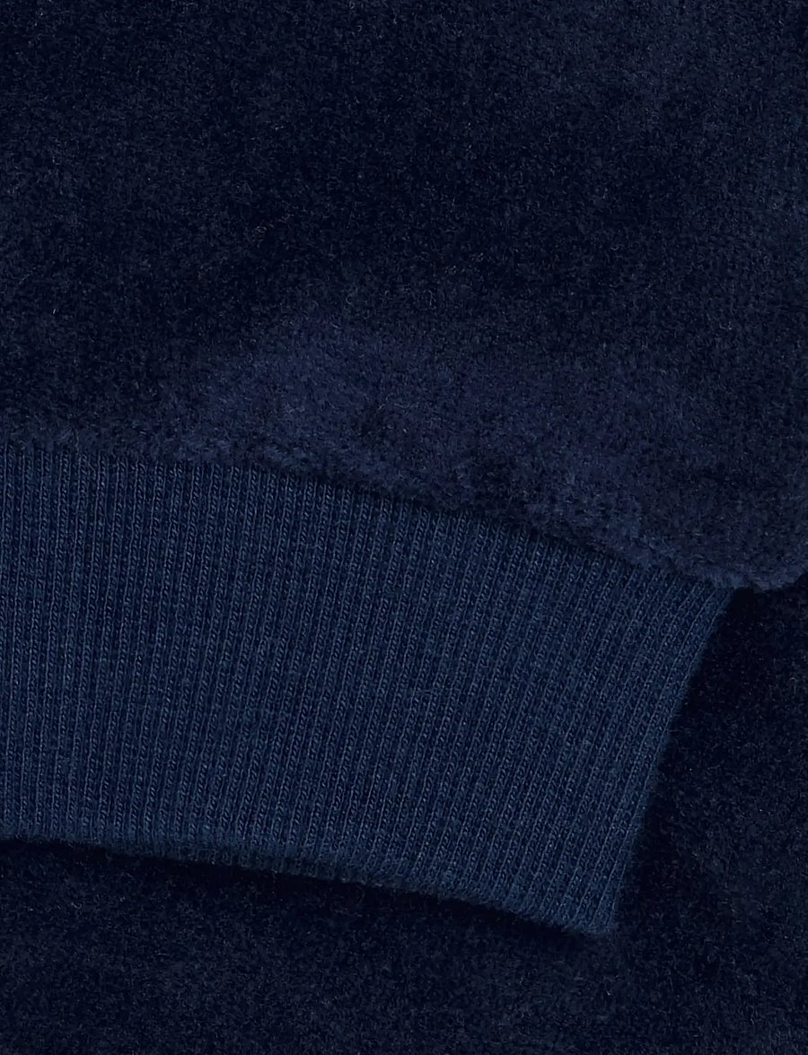 Fixoni - Pants Velour - dressipüksid - navy blazer - 2