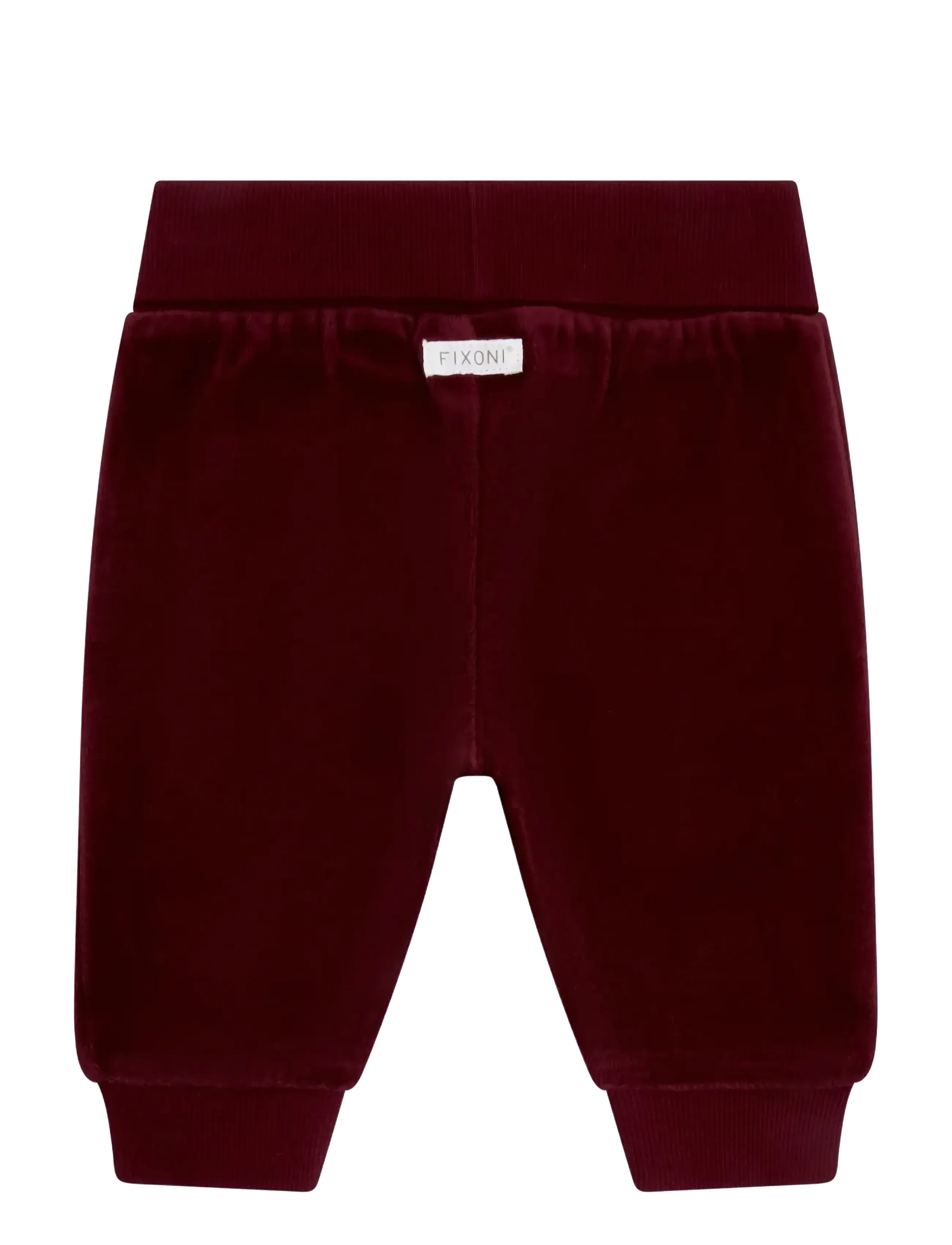 Fixoni - Pants Velour - tibetan red - 1