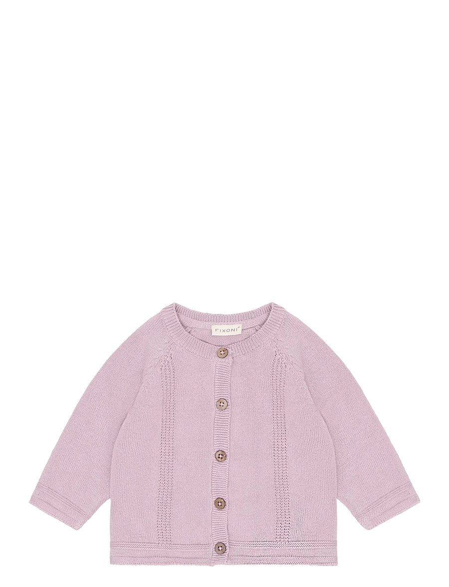 Fixoni - Cardigan Knit - koftor - keepsake lilac - 0