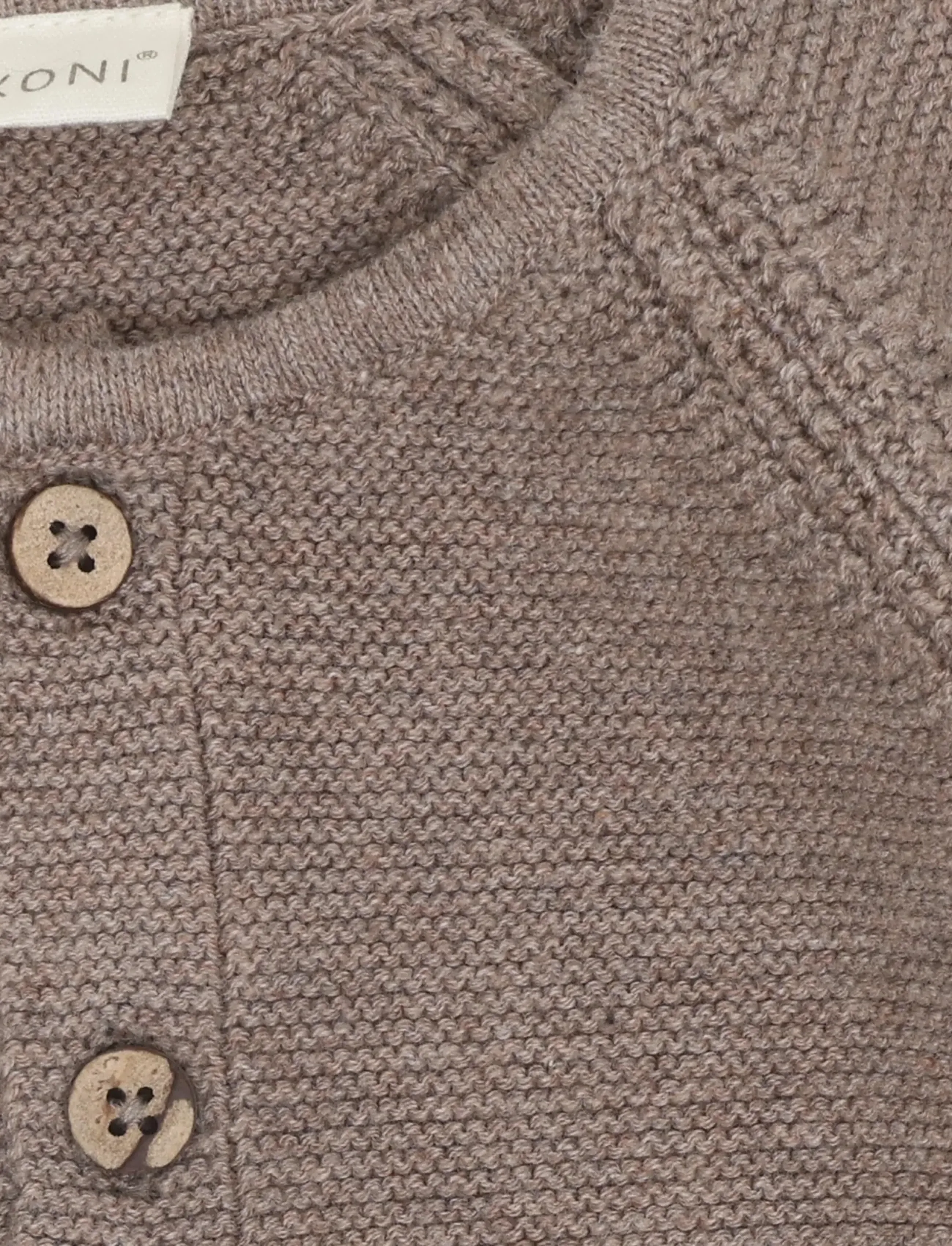 Fixoni - Cardigan Knit - cardigans - mountain trial melange - 2