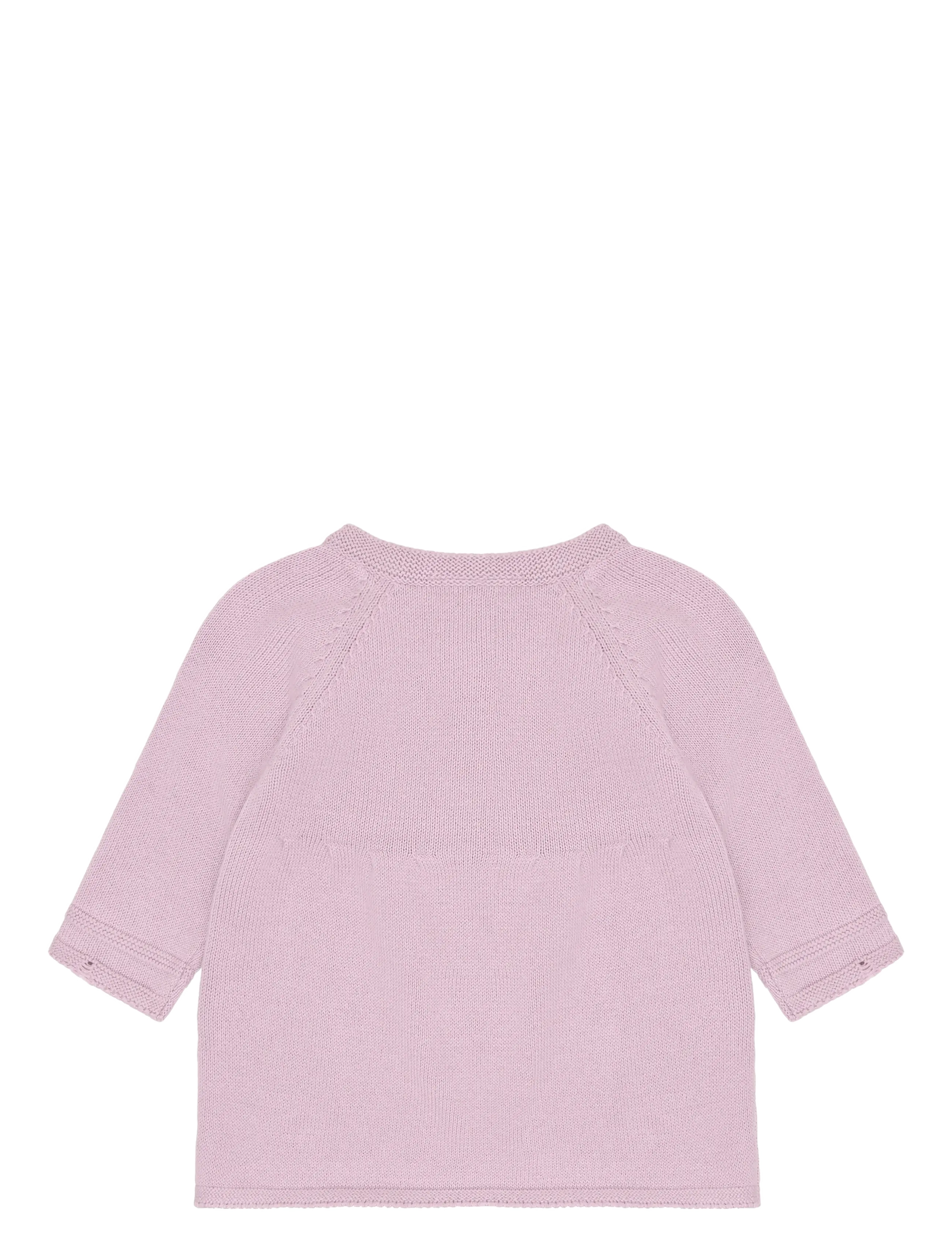 Fixoni - Dress Knit - langærmede babykjoler - keepsake lilac - 1