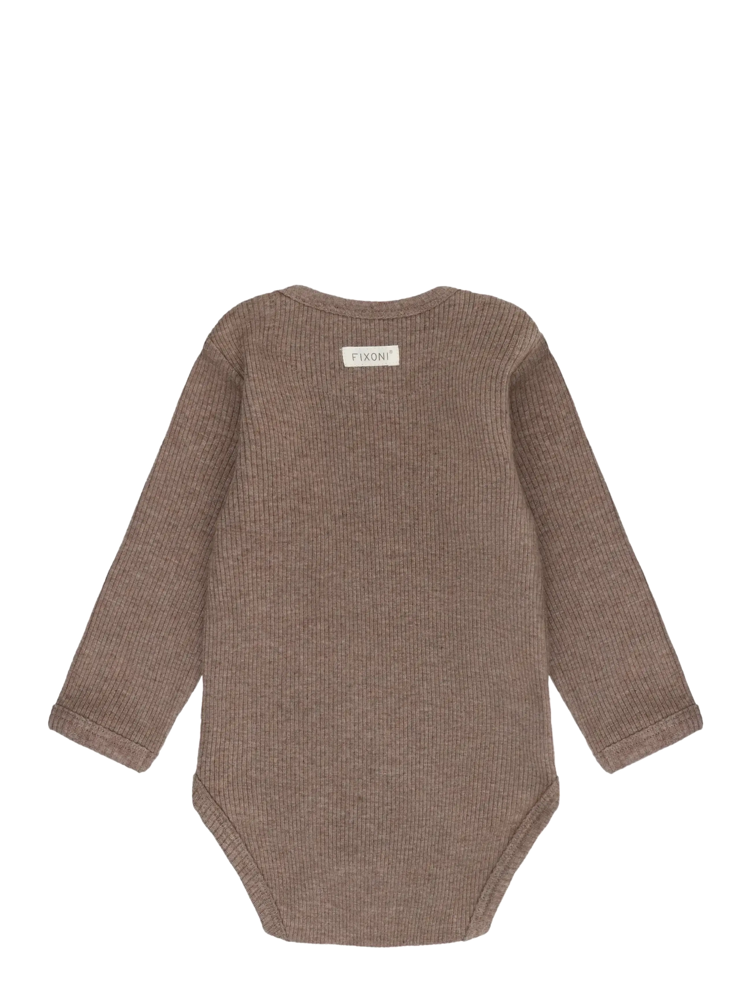Fixoni - Body LS Melange Rib - mountain trial melange - 2