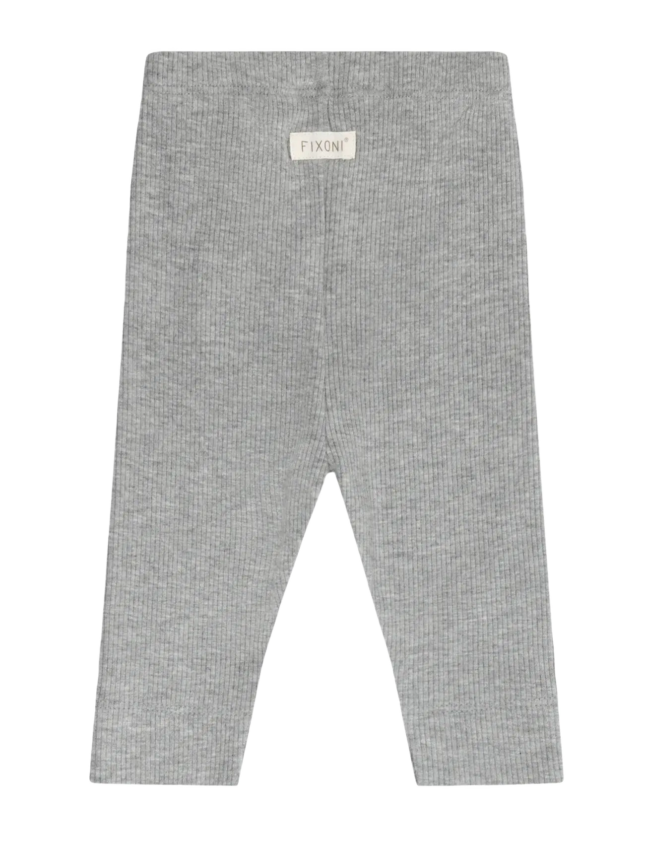 Fixoni - Leggings Melange Rib - flint gray melange - 1