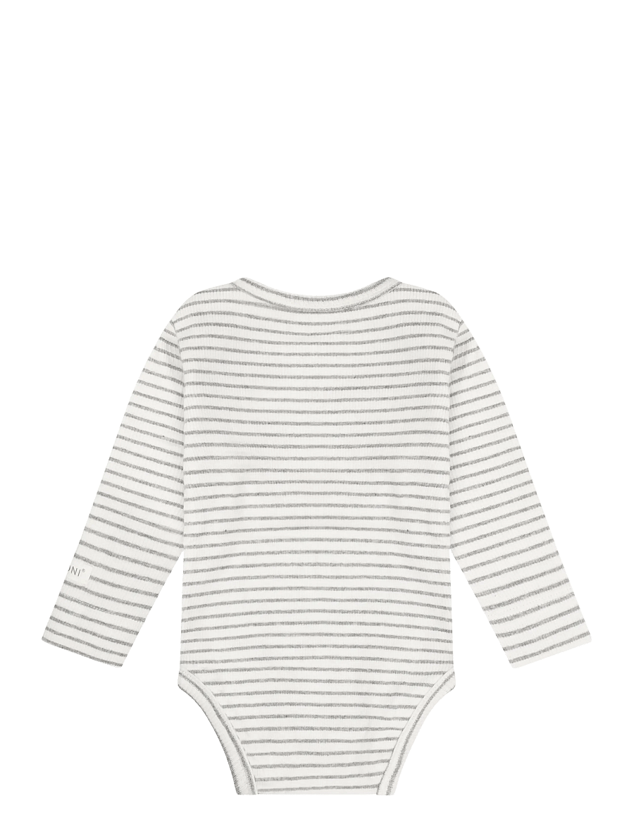 Fixoni - Body LS Rib - langärmelig - flint gray melange - 2
