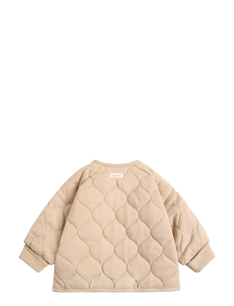 Fixoni - Jacket w. Lining - quiltede jakker - humus - 1