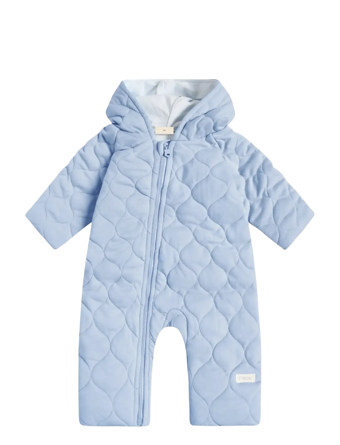 Fixoni Pram Suit w. Lining - Thermo overalls - DUSTY BLUE / blue
