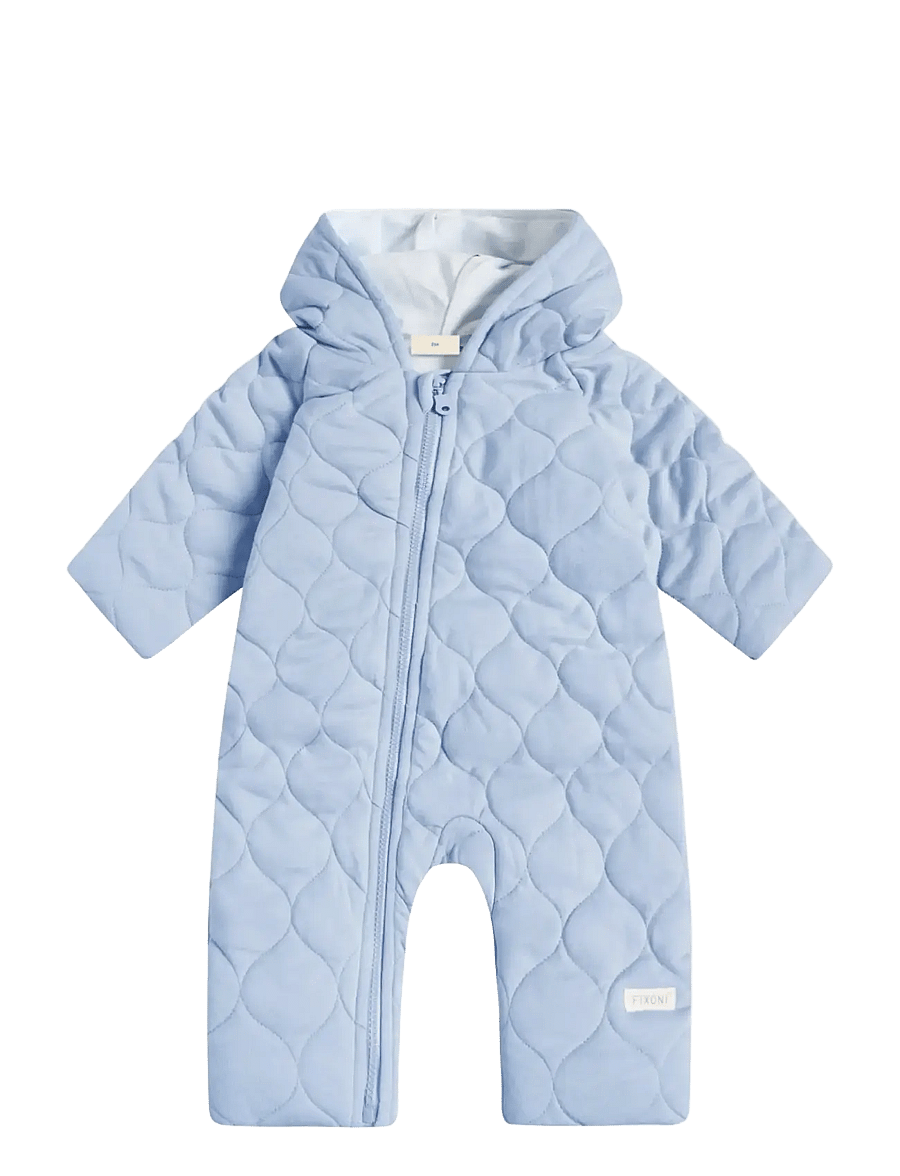 Fixoni - Pram Suit w. Lining - termokombinesoonid - dusty blue - 0