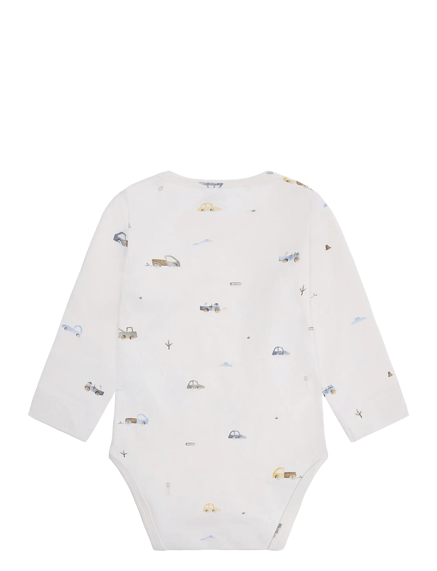 Fixoni - Body LS - långärmade - eggnog - 2