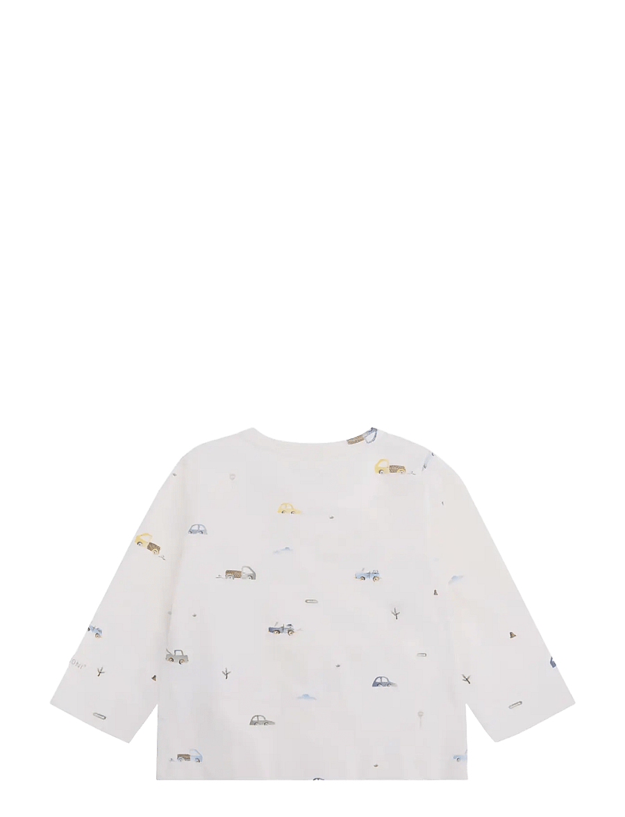 Fixoni - T-shirt LS - langærmede t-shirts - eggnog - 1