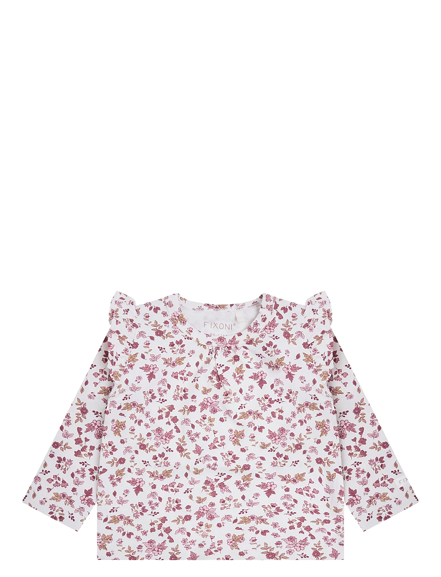 Fixoni - T-shirt LS - langärmelig - nostalgia rose - 1