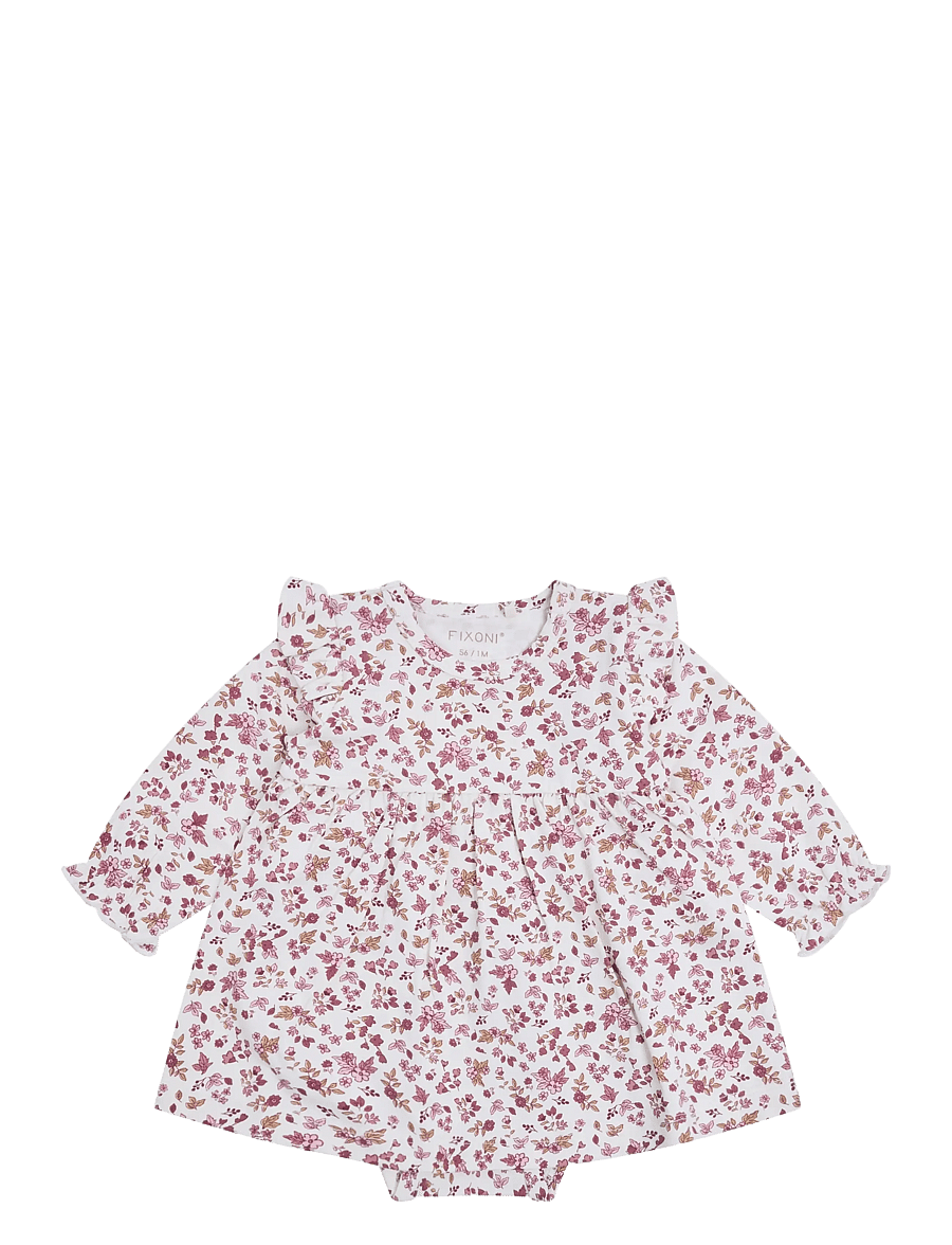 Fixoni - Body Dress LS - nostalgia rose - 0