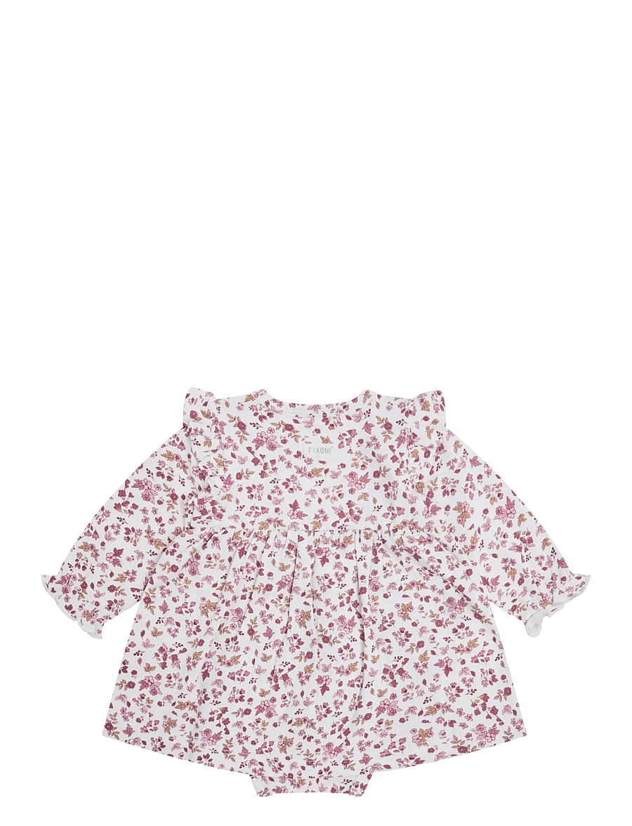 Fixoni - Body Dress LS - nostalgia rose - 1