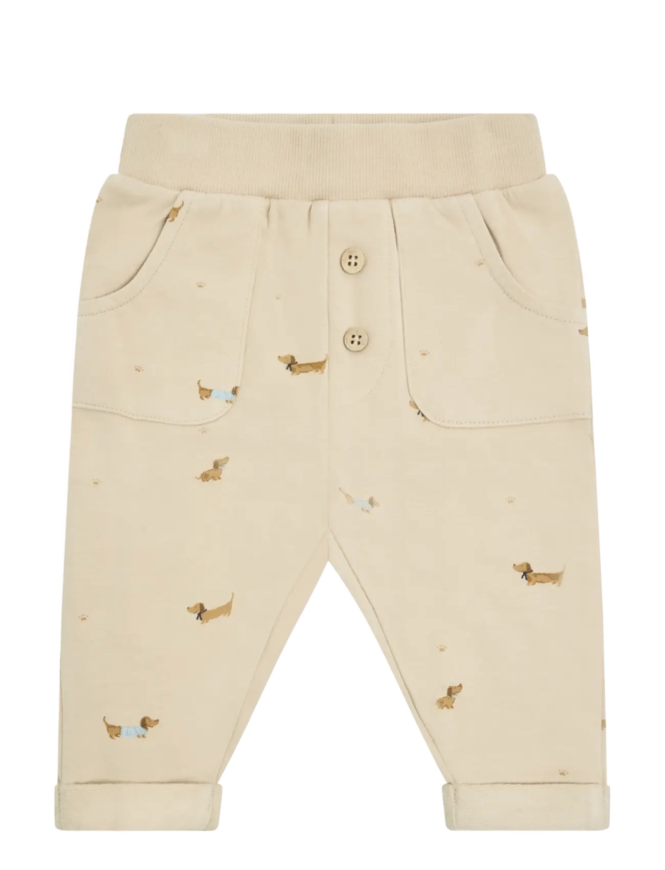 Fixoni Pants Sweat - Sweatpants - HUMUS / beige