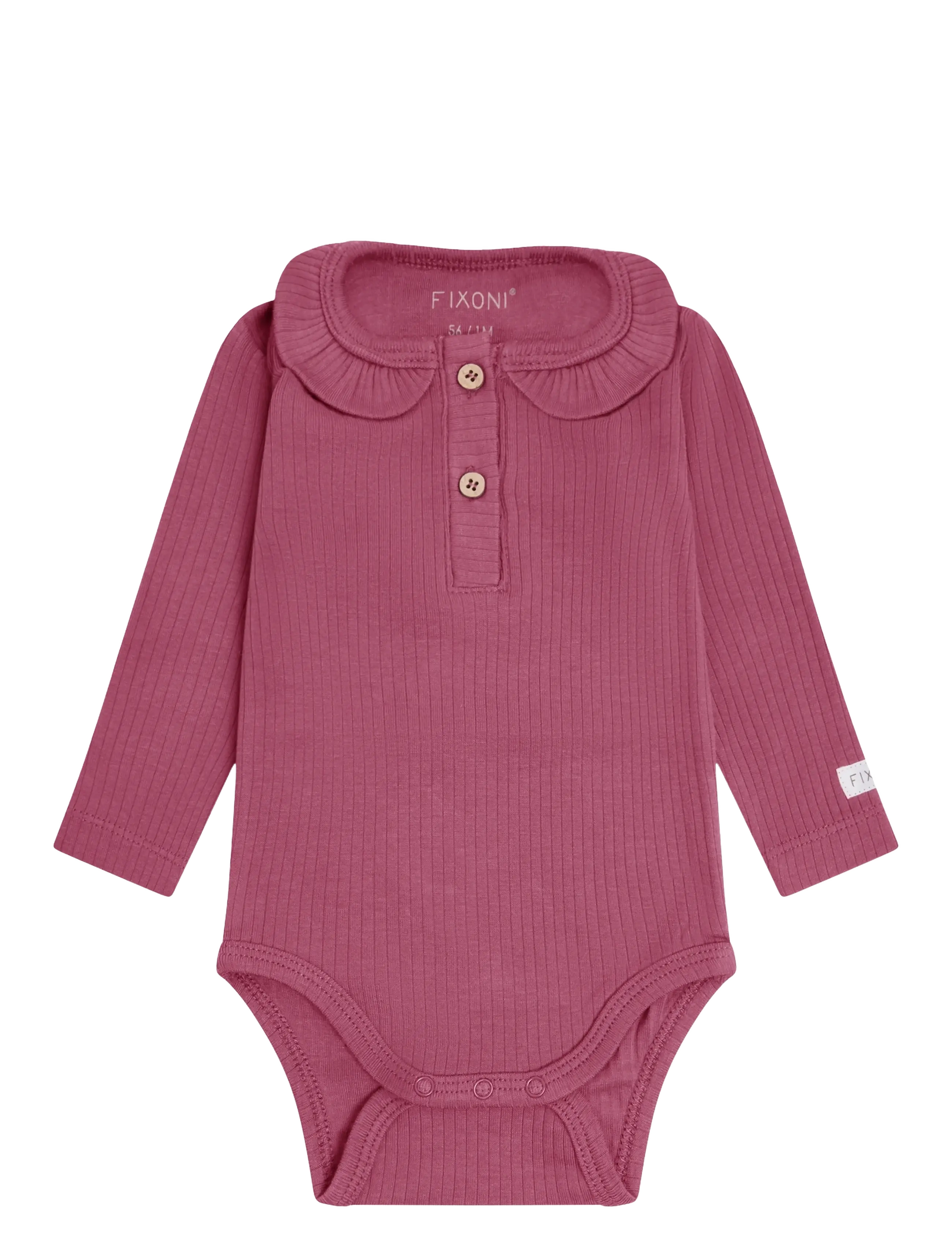 Fixoni Body LS Rib - Fixoni - CRUSHED BERRY / burgundy
