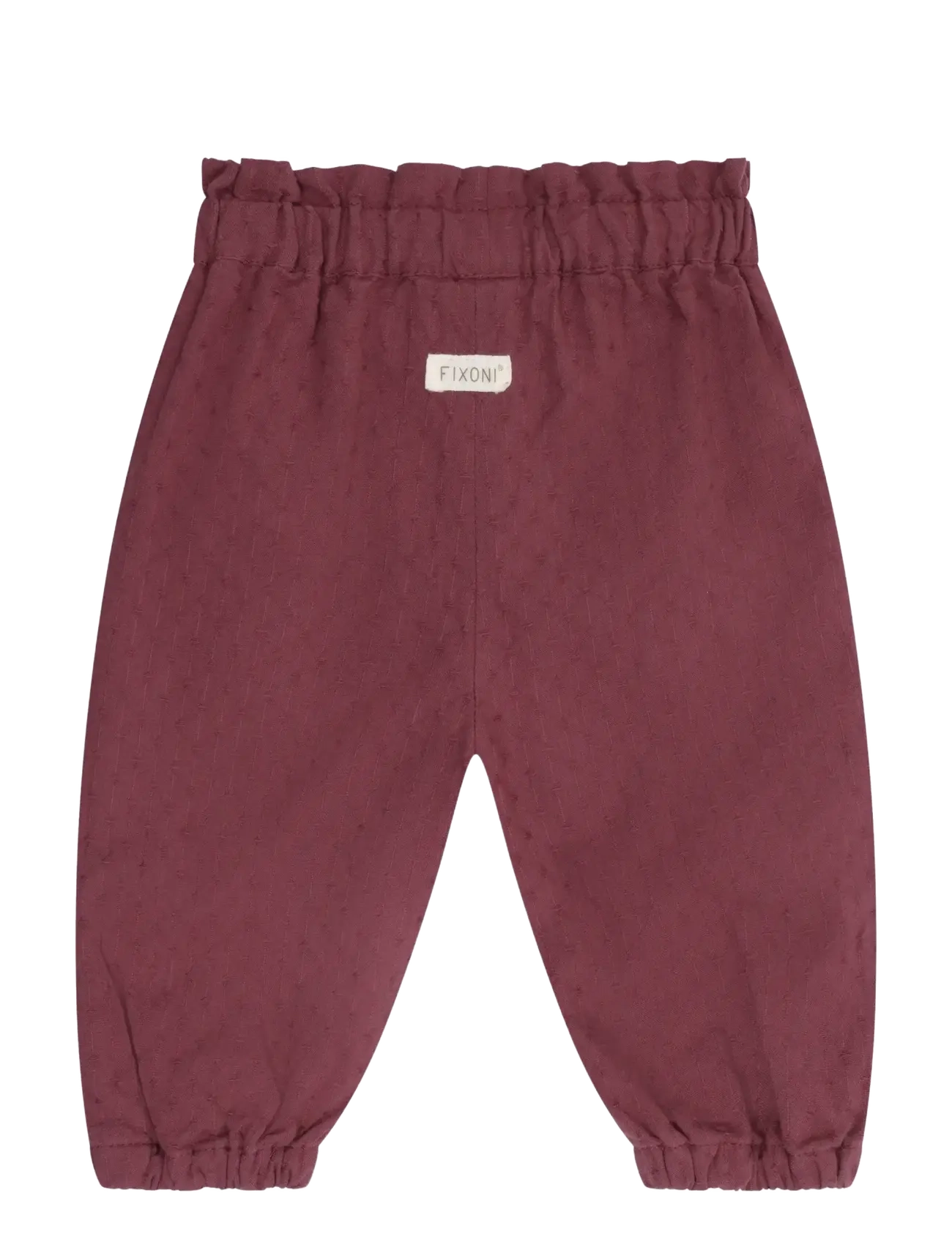 Fixoni - Pants Woven w. Lining - babyhosen - crushed berry - 1