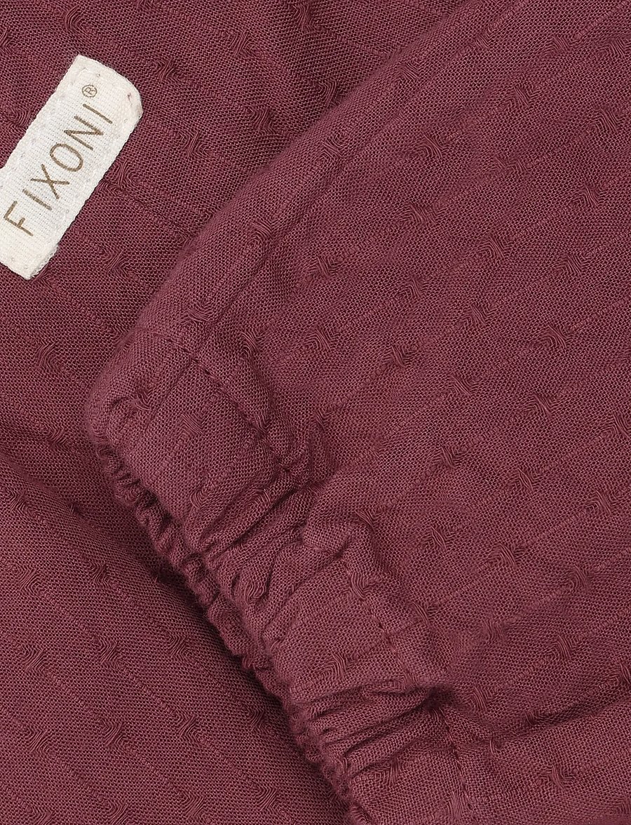 Fixoni - Pants Woven w. Lining - babyhosen - crushed berry - 2