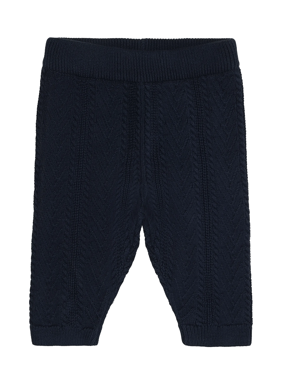 Fixoni - Pants Knit - babybukser - navy blazer - 0
