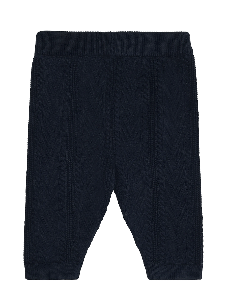 Fixoni - Pants Knit - babybukser - navy blazer - 1