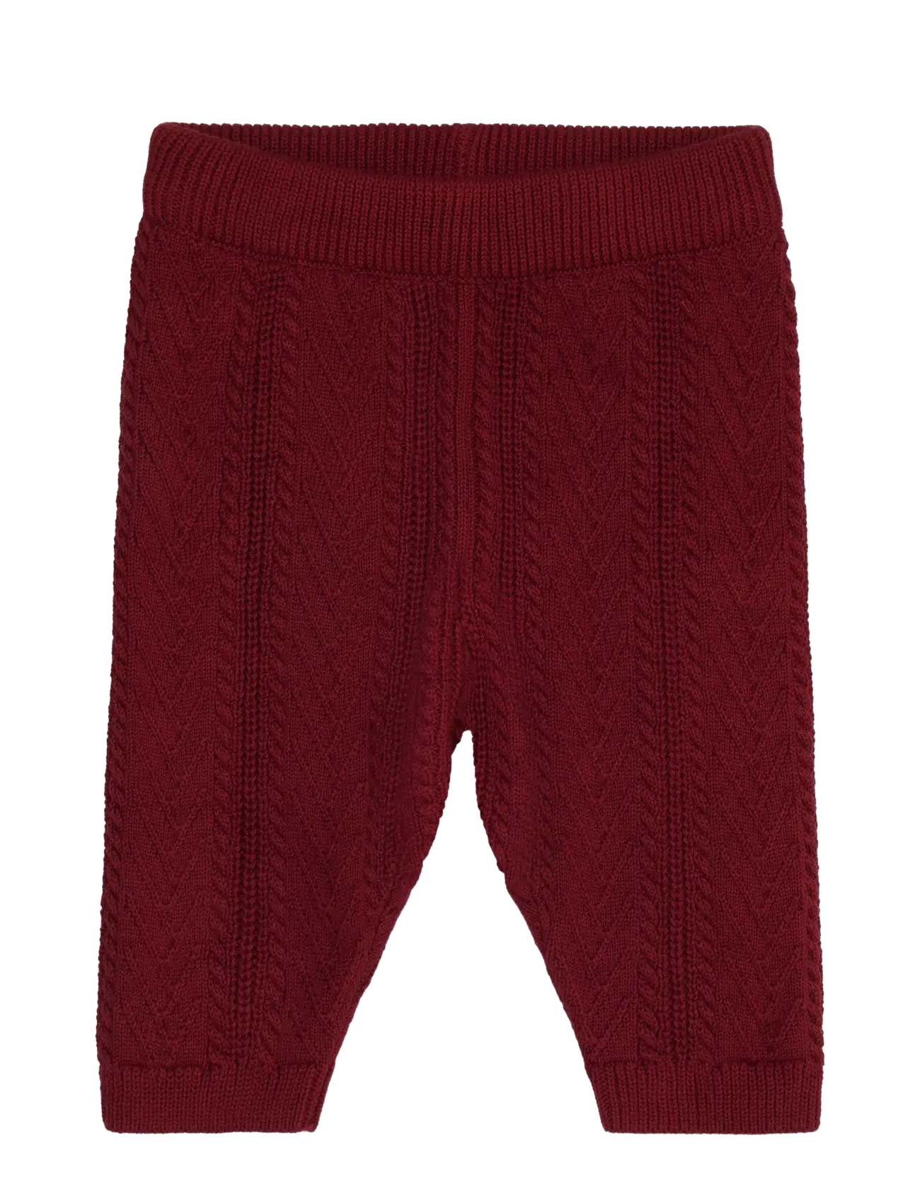 Fixoni Pants Knit - Fixoni - TIBETAN RED / burgundy
