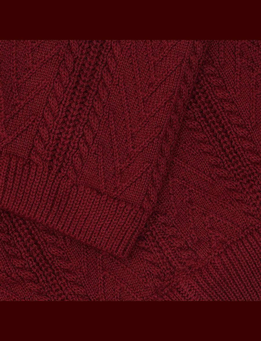 Fixoni - Pants Knit - babybukser - tibetan red - 2