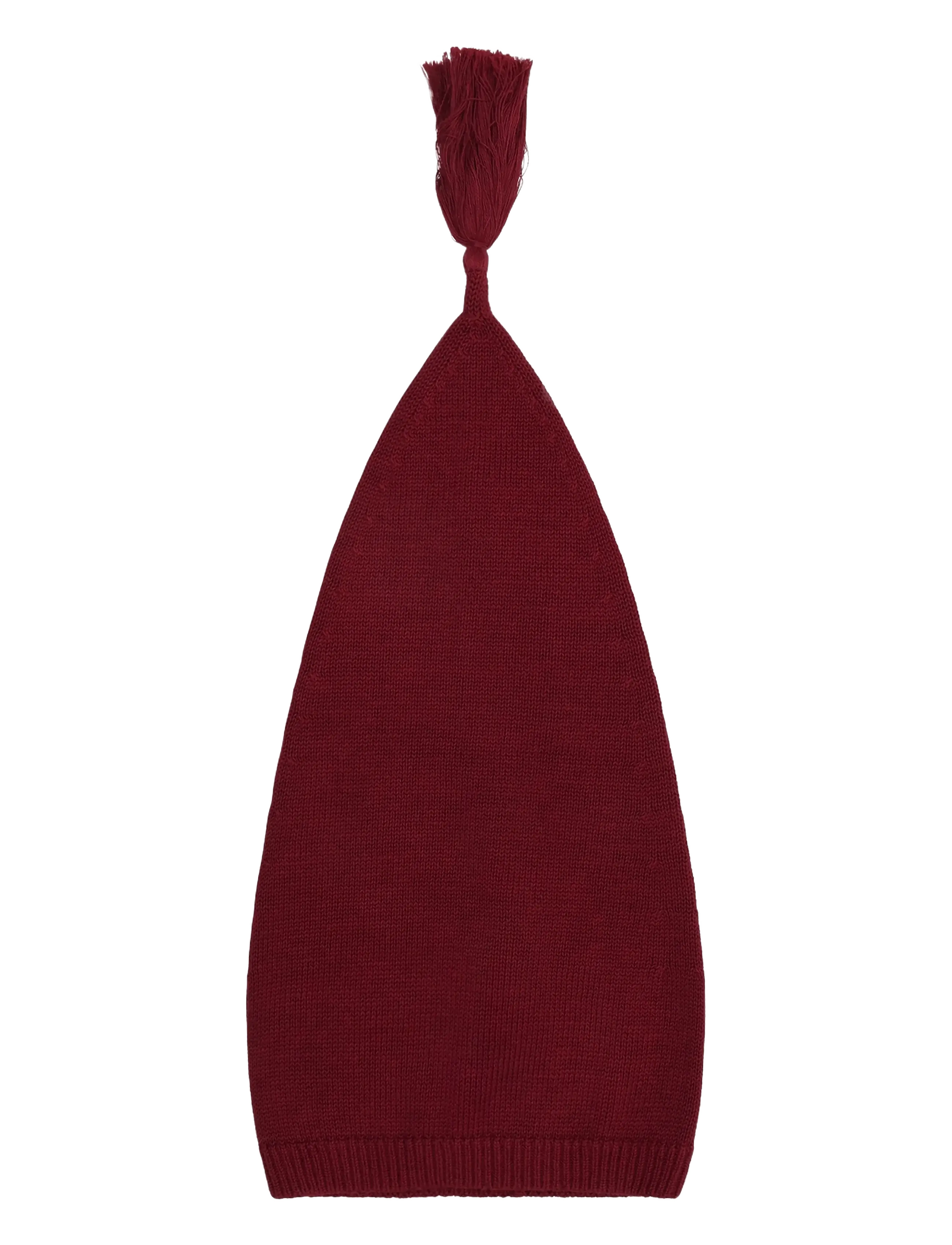 Fixoni Pixie Hat Knit - Fixoni - TIBETAN RED / burgundy
