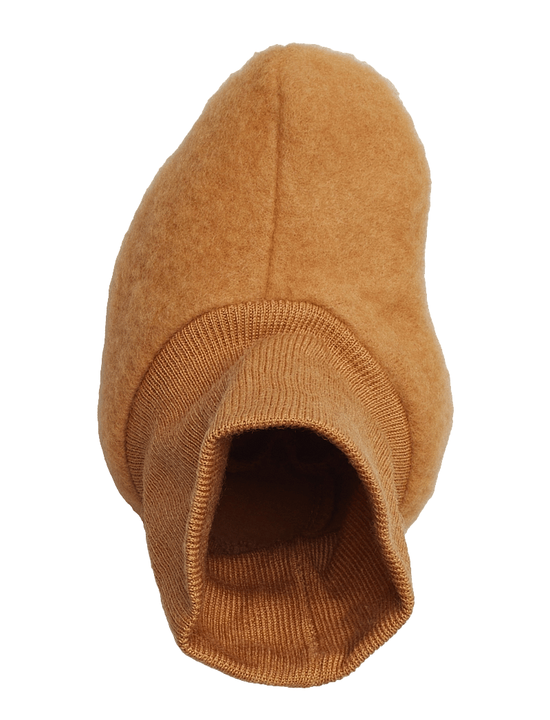 Fixoni - Footies - single layer - babystrikstøvler - brown sugar - 3