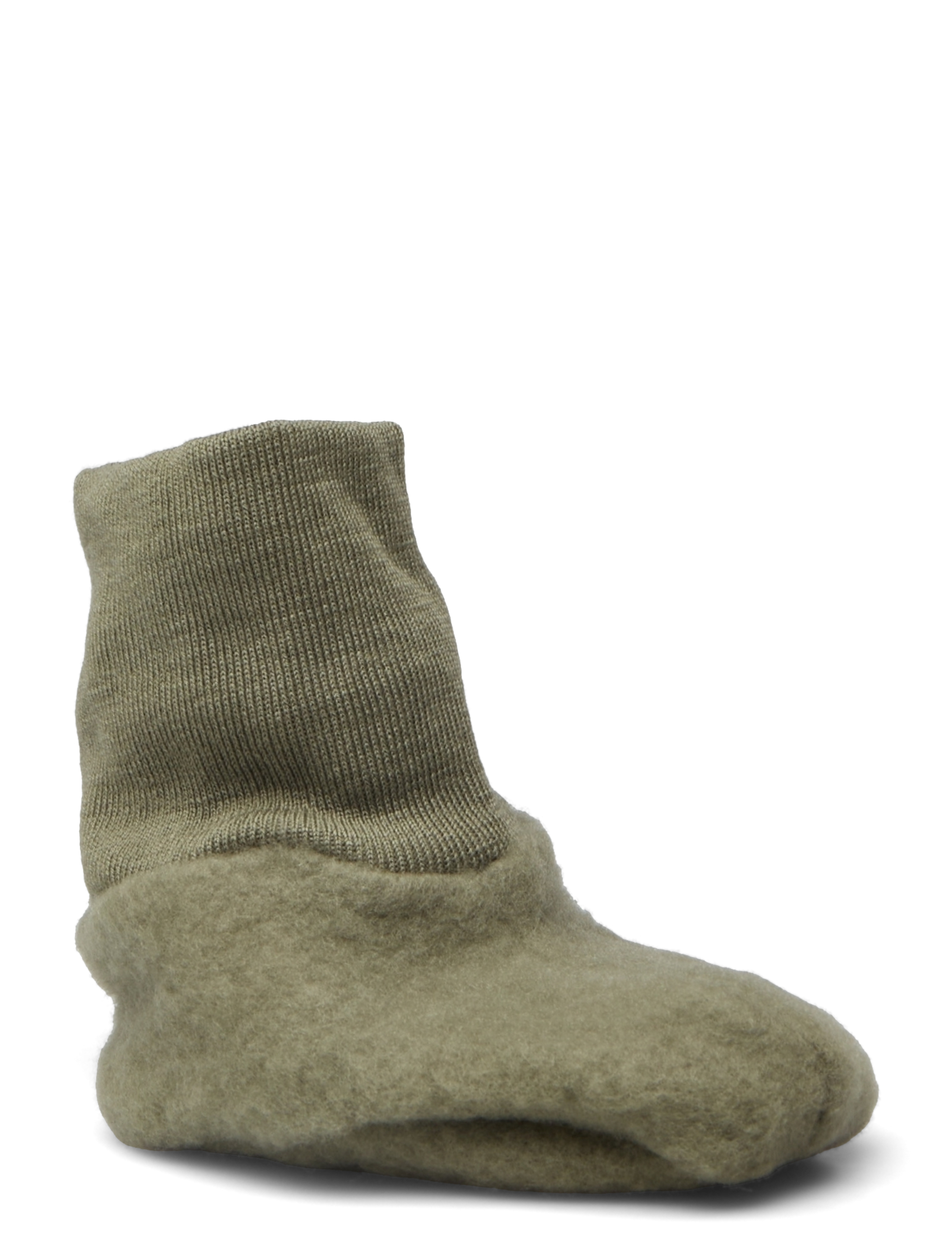Fixoni Footies Single Layer, Børn, Bootie Futter, Grøn, Str: 0-1M