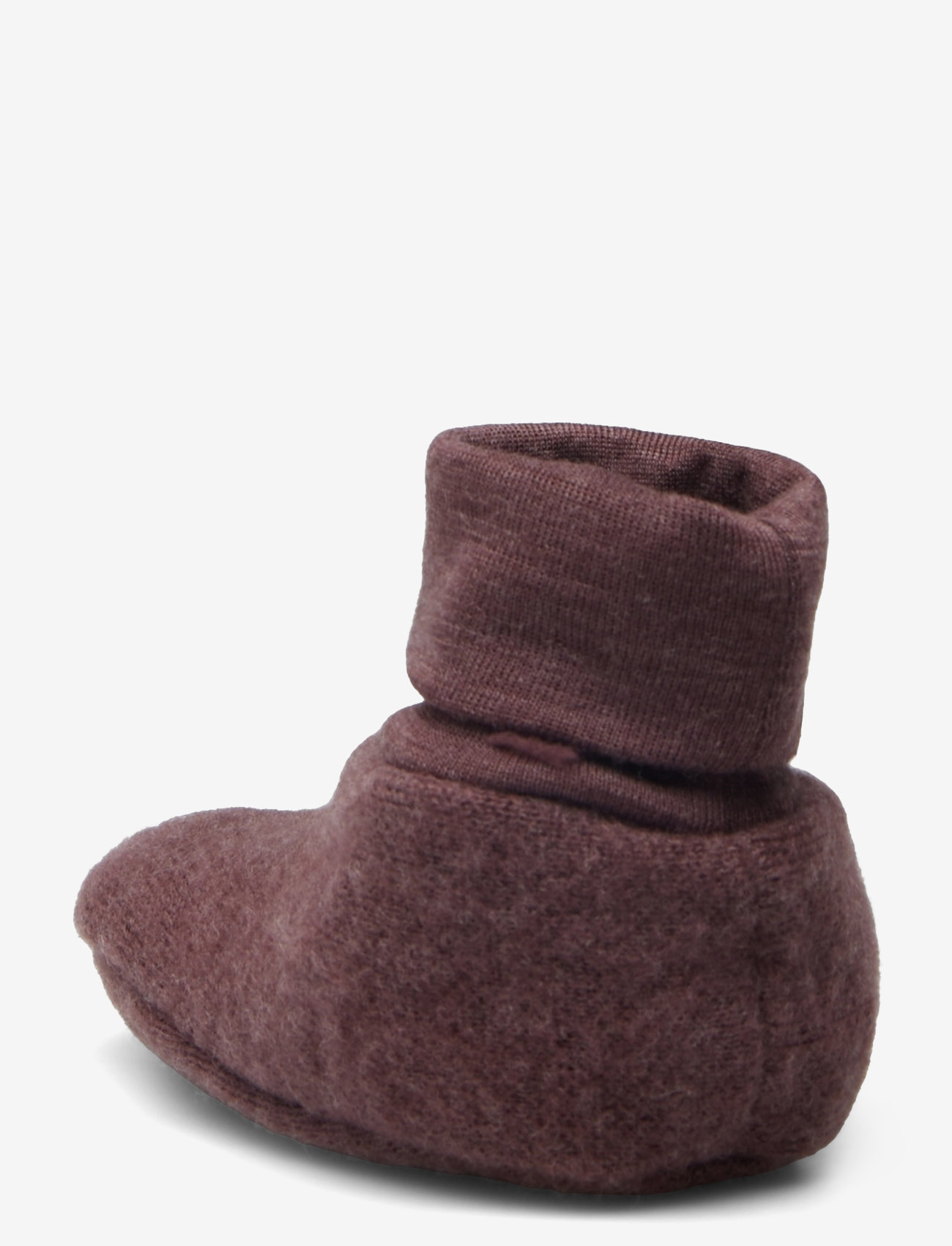 Fixoni - Footies - single layer - babystrikstøvler - huckleberry melange - 2